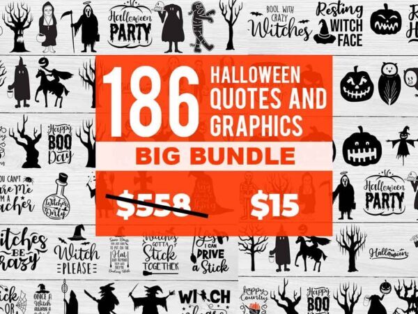 Big Bundle Halloween T-shirt Designs