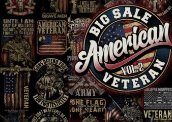 BIG SALE AMERICAN VETERAN VOL 2