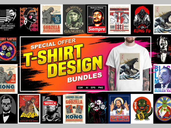 SPECIAL OFFER T-SHIRT DESIGN BUNDLES