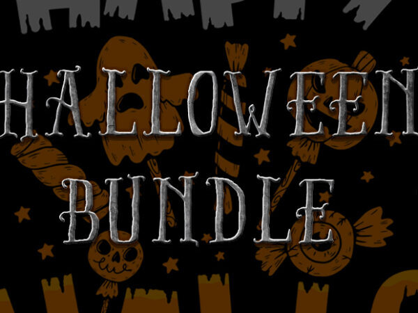 BIG HALLOWEEN BIG BUNDLE t shirt template