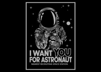 ASTRONAUT RECRUITING POSTER