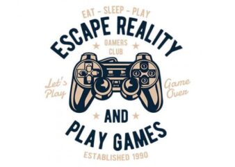 Escape Reality t shirt design