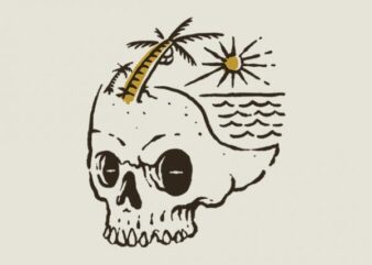 Skull Island buy t shirt design artwork