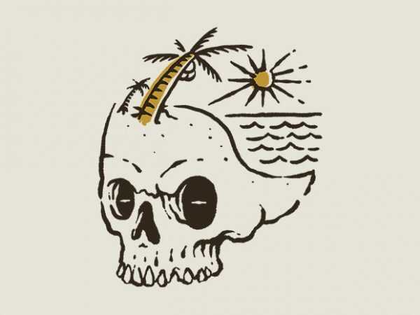 Skull Island buy t shirt design artwork