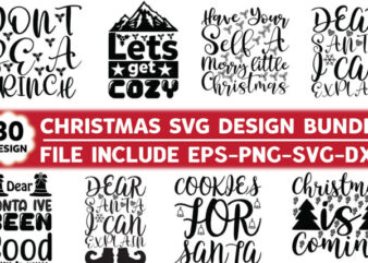 Christmas Svg Design Bundle