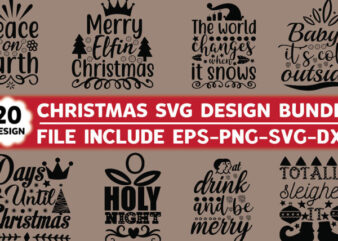 Christmas Svg Design Bundle