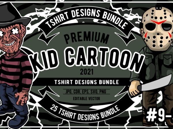 25 kid cartoon tshirt designs bundle #9_3