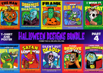 HALLOWEEN DESIGNS BUNDLE part 4