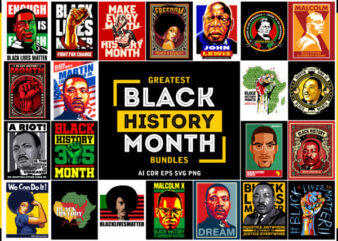 GREATEST BLACK HISTORY MONTH BUNDLES